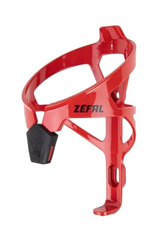 ZEFAL Pulse A2 Flaschenhalter Fahrrad - Getränkehalter Fahrrad Rot Universell und Robust 26 Gramm - Fahrrad Zubehör Gravel Bike von ZEFAL