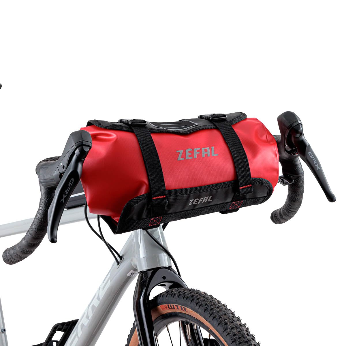 ZEFAL Z Adventure F5 - wasserdichte Lenkertasche Fahrrad 5 Liter - Bikepacking Tasche - Fahrradtasche Lenker für Gravel Bike, Rennrad oder MTB - Universell, Wasserdicht, Langlebig - 320 g von ZEFAL