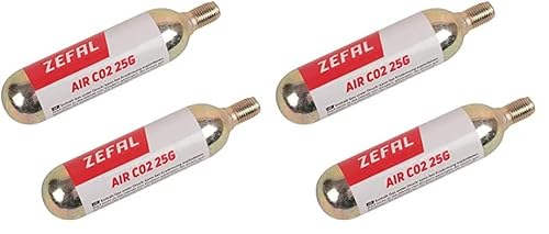 Zefal 362930-2 druckluftkartuschen mit Gewinde 25g (Packung mit 2) von ZEFAL