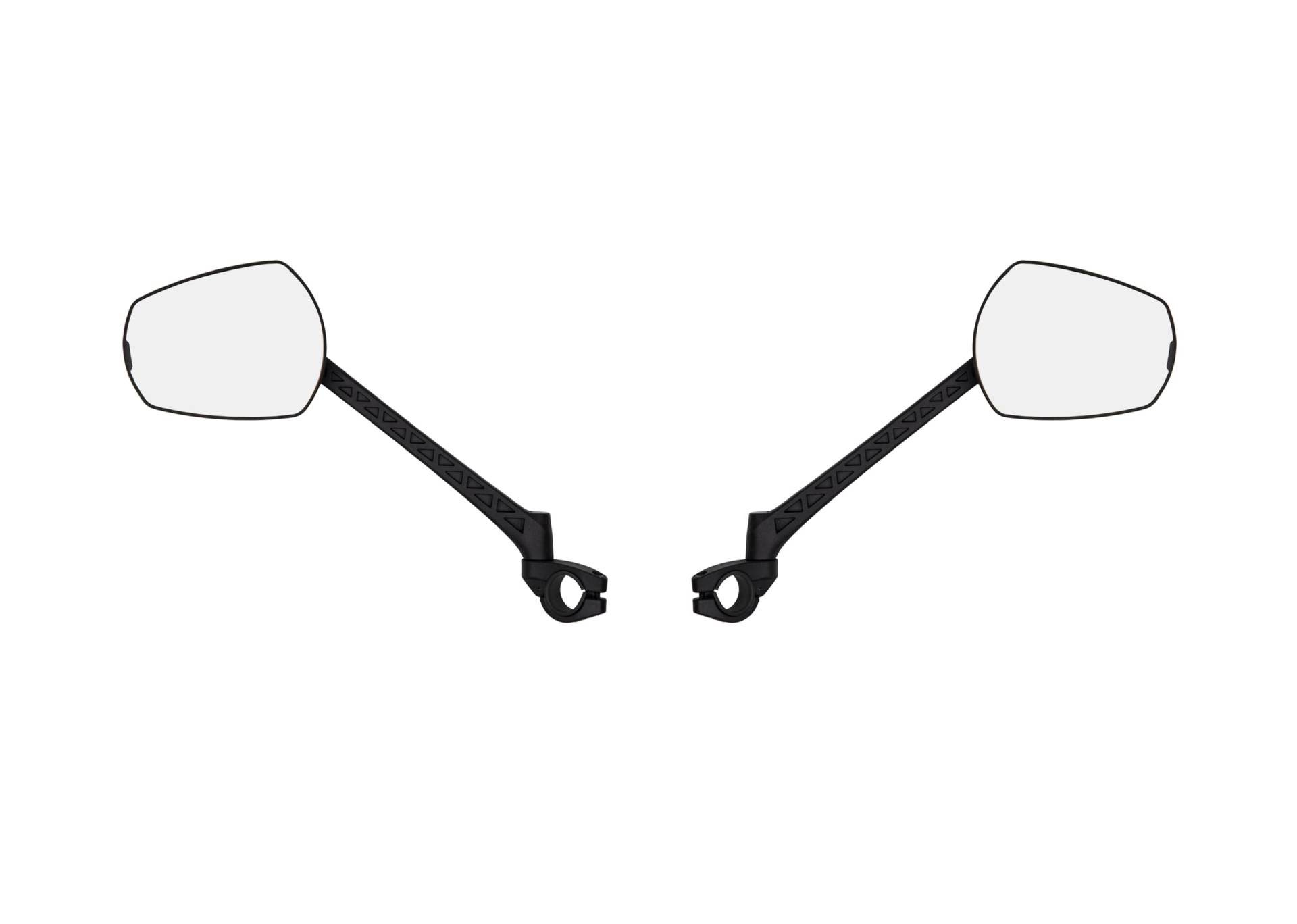 ZEFAL Espion E80 Pack - Set aus zwei Fahrradspiegeln für links und rechts - Elektrofahrrad-Zubehör zur Verbesserung der Sichtbarkeit - Lenkerhalterung - 110 cm² - Made in France von ZEFAL