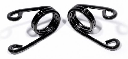 2" Sitzfedern Schwarz Set Hairspring Solositz Schwing Sitz für Harley Chopper HD von ZEMEX