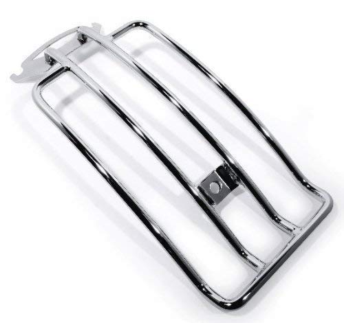 Gepäckträger chrom Luggage Rack für Harley-Davidson Motorrad Touring von ZEMEX