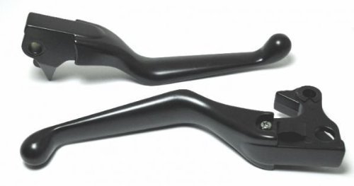 Hand- Brems- Kupplungshebel Set schwarz für Harley Sportster XL 04-07 von ZEMEX