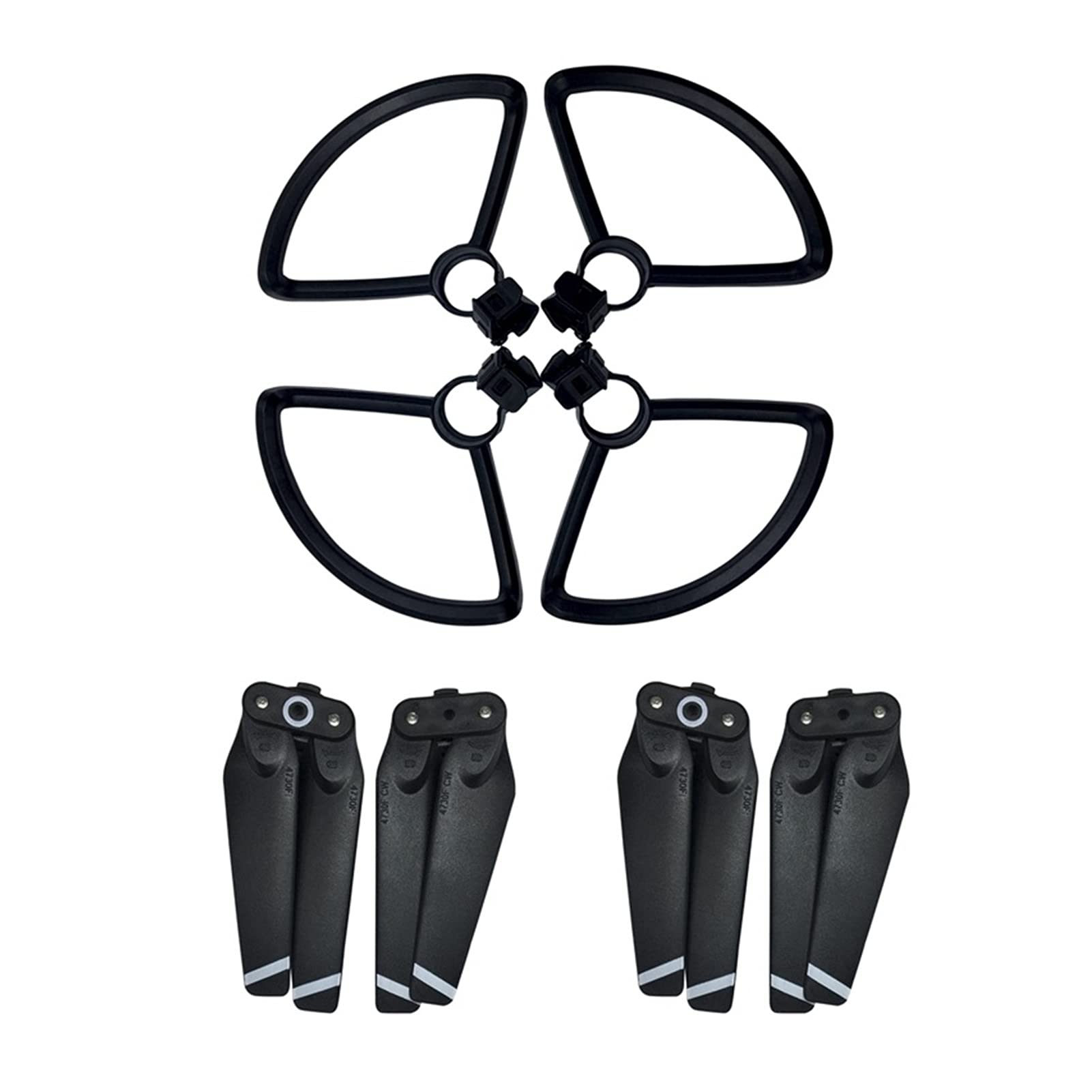 ZEMNLO 4730F Propellerschutz, Flügel, Schnellspanner, Stoßstange, Schutzteile, Ersatz-Kits, for DJI, Spark Drone 4730 Drohnen-Antikollisions-Requisiten (Size : Bundle B) von ZEMNLO