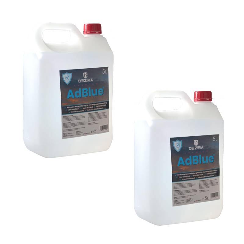 ZENIT ENERGY AdBlue 2x5 Liter Kanister inkl. Auslaufhahn Ad Blue Harnstofflösung ISO22241 von ZENIT ENERGY