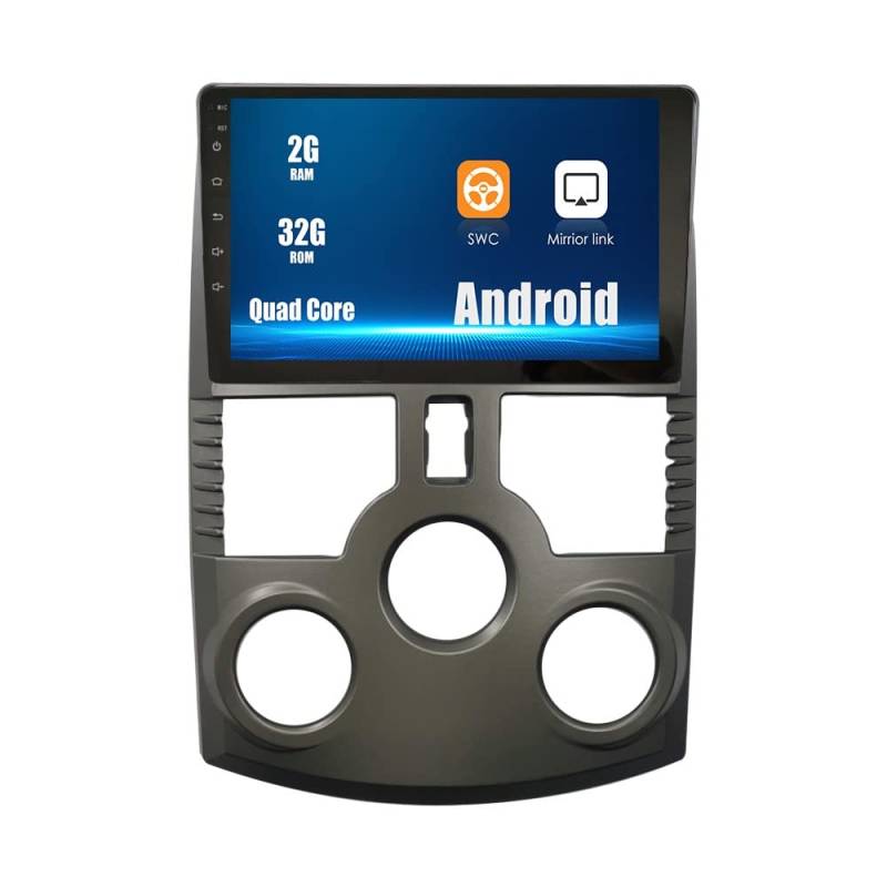 ZERTRAN Android 10 Autoradio Autonavigation Stereo Multimedia Player GPS Radio 2.5D Touchscreen fürTOYOTA Rush/Daihatsu TERIOS 2006-2016 von ZERTRAN