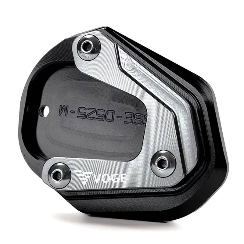 ZESIDIMO Für VOGE VALICO 525DSX 900DSX 525 900 DSX DSX525 DSX900 2023 2024 Motorrad Zubehör Platte Stützplatte Seitenerweiterung Ständer (Grau) von ZESIDIMO