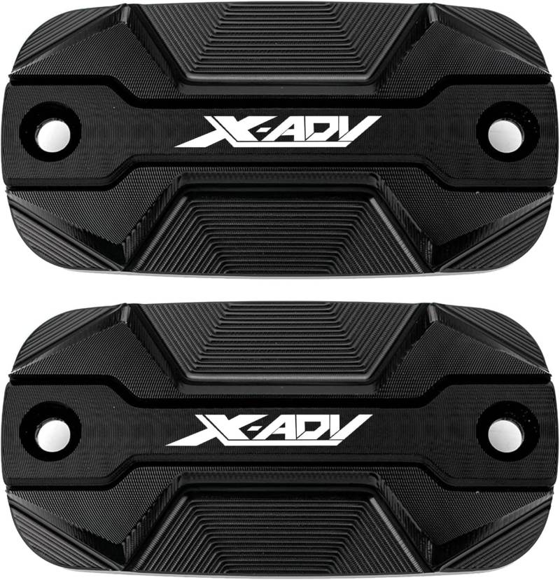 ZESIDIMO Motorrad Bremsflüssigkeitsbehälter Abdeckungs zubehör Für Hon-da XADV X-ADV 750 300 1000 2017-2022 2023 2024 (Schwarz) von ZESIDIMO