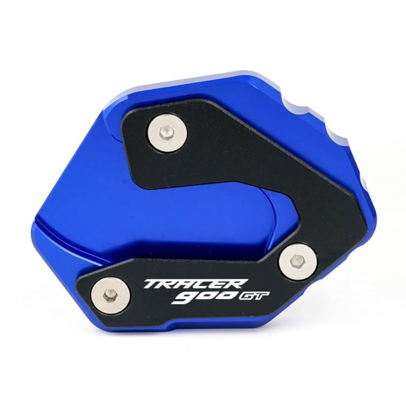 ZESIDIMO Seitenstützplatte Verlängerung Motorradständer Zubehör für Yamaha Tracer 900 GT Tracer900gt 2014-2018 2019 2020 Tracer 900gt (Blau) von ZESIDIMO