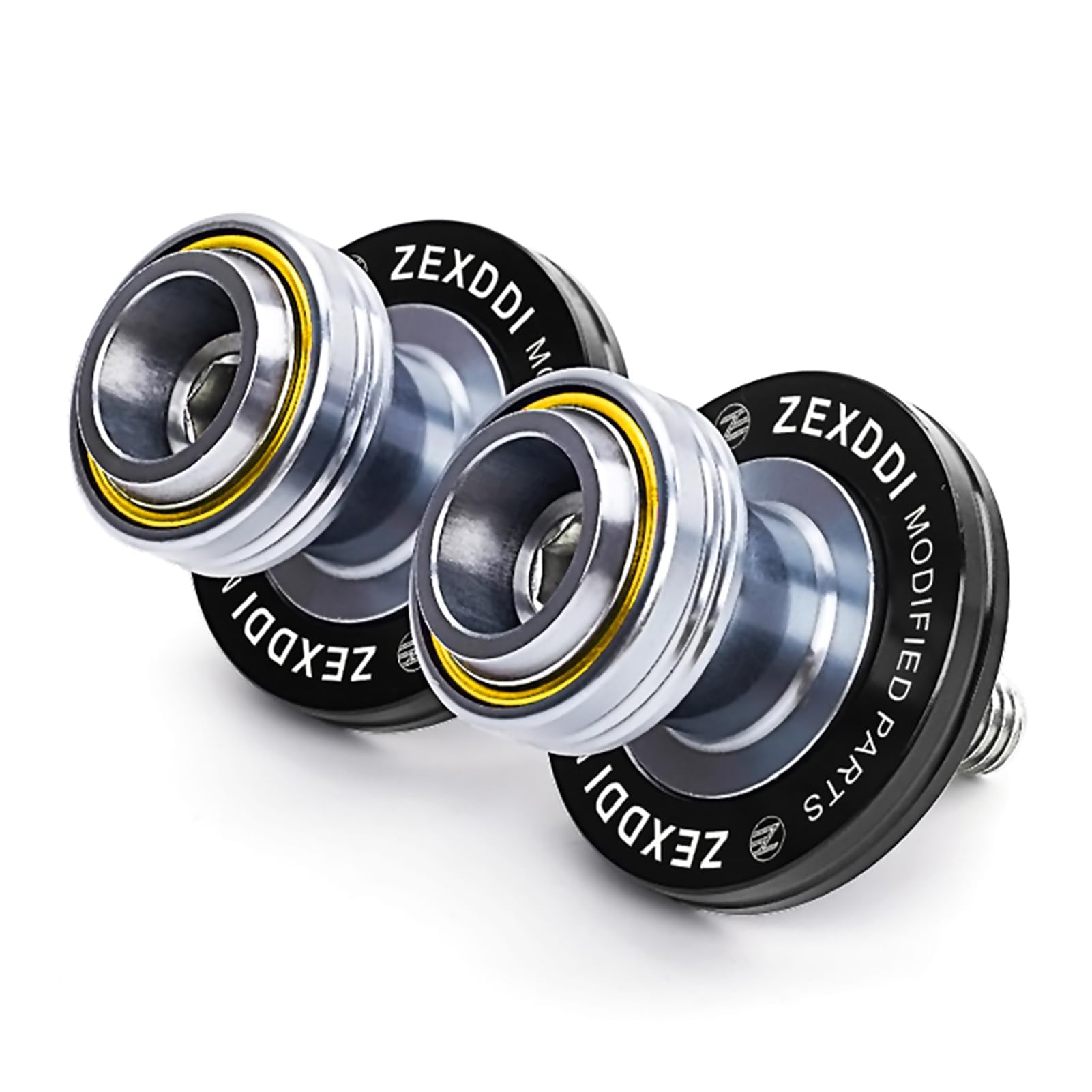 ZEXDDI Motorrad 8 mm CNC Schwinge Spools Ständer Universalschrauben geeignet für Z900 Z650 Ninja 650 400 500 V650/S/A VStrom 650 GSXS750 GSXR 750 600 1000 CBR 1000RR 600RR Sliders Schwingenspool von ZEXDDI