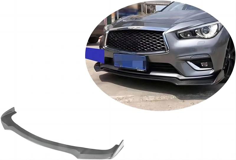 Frontspoiler für Infiniti Q50 2018, Frontstoßstange Spoiler Frontspoilerlippe Frontspoiler Protector aus Lip Spoiler Auto Zubehör von ZFSMHLH