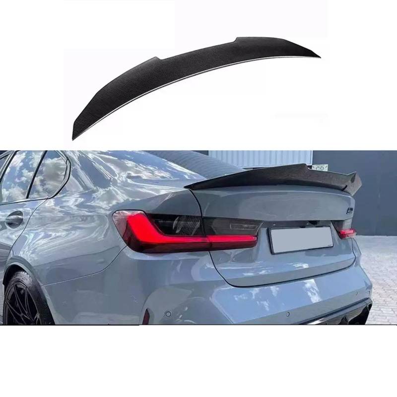 Auto Heckspoiler Flügel für BMW M3 M4 G80 G82 2021+, Dach Kratzfeste Heckflügel Spoiler Performance Tuning Lippe Wing Dekoration Zubehör von ZFZFC