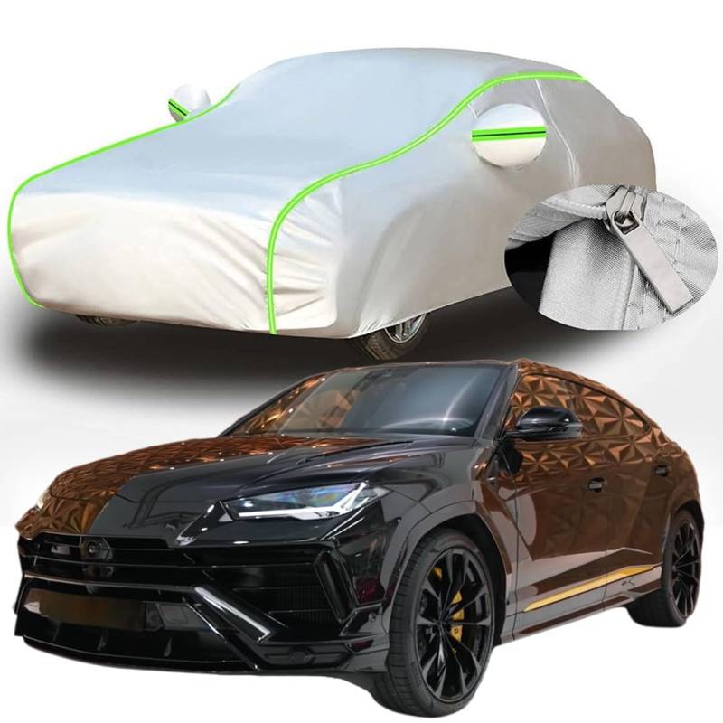 Vollgarage Autoabdeckung für Lamborghini Urus S, Schnee/Kratzfest/Uv-Schutz Alles Wetter Oxford Schutzhülle,B von ZFZFC