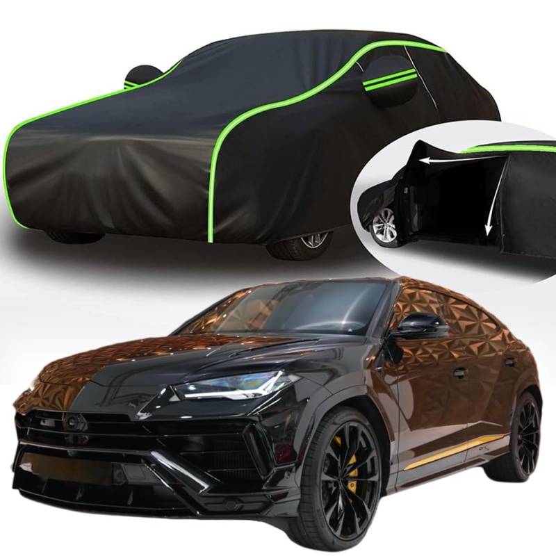 Vollgarage Autoabdeckung für Lamborghini Urus S, Schnee/Kratzfest/Uv-Schutz Alles Wetter Oxford Schutzhülle,C von ZFZFC