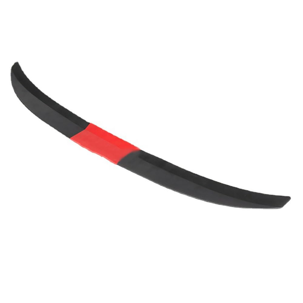 Auto Heckspoiler Spoiler für Audi RS 4 Salon (8E, B7) 2005-2009, Universal Auto Spoiler Wing Heckflügel Schwanz Spoiler Flügel,Black-Red von ZGDDS