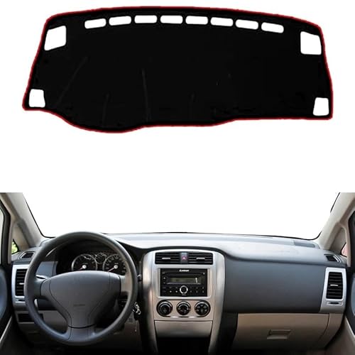 Auto Armaturenbrett Abdeckung Für Suzuki Für Liana 2005-2010 2011 2012 2013 Teppich Teppich Kissen Sonnenschutz Pad Schutz Anti-Rutsch Auto Innere Armaturenbrettabdeckung DashMat Dash Mat(LHD Red No von ZHANFEIS