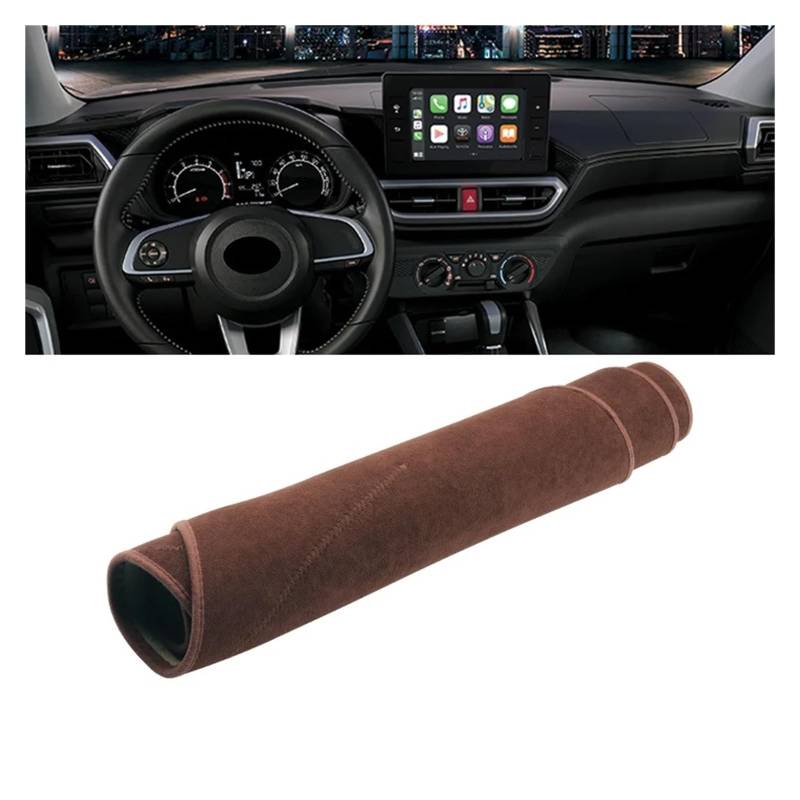 Auto Armaturenbrett Abdeckung Für Toyota Für Raize 2019 2020 2021 2022 2023 Vermeiden Sie Lichtpad Instrumententischplatte Anti-UV-Matten Auto-Armaturenbrettabdeckung Dash Mat(B LHD Brown) von ZHANFEIS