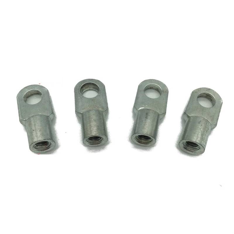 Auto Gasdruckfedern 4 Stücke M8/M6 Universal 10mm Hinten Boot Vorderen Motorhaube Gas Strut End Fitting Stecker Kugelbolzen Joint Ventil Frühling Schraube Kofferraum Gasdruckfeder(4pcs-Inner 8mm) von ZHANFEIS