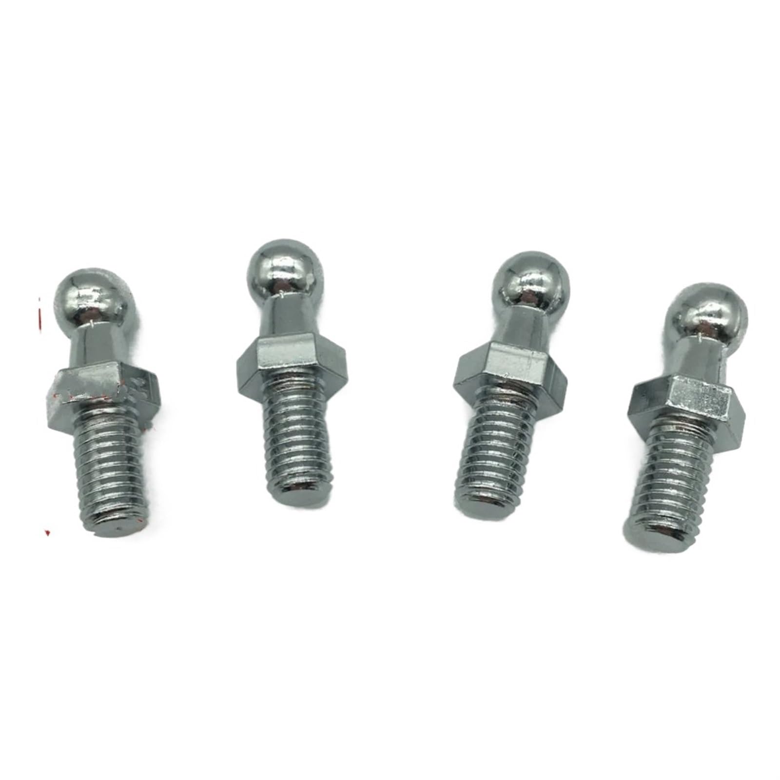 Auto Gasdruckfedern 4 Stücke M8/M6 Universal 10mm Hinten Boot Vorderen Motorhaube Gas Strut End Fitting Stecker Kugelbolzen Joint Ventil Frühling Schraube Kofferraum Gasdruckfeder(4pcs-M8) von ZHANFEIS