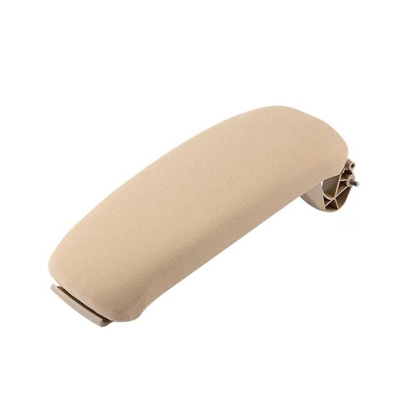 Auto Innenraum A3 8P 2003-2012 Auto Armlehne Deckel Abdeckung Lagerung Box PU Leder Stoff Center Konsole Reparatur Auto Innen Zubehör Auto Zierleisten Innen(Cloth Beige) von ZHANFEIS