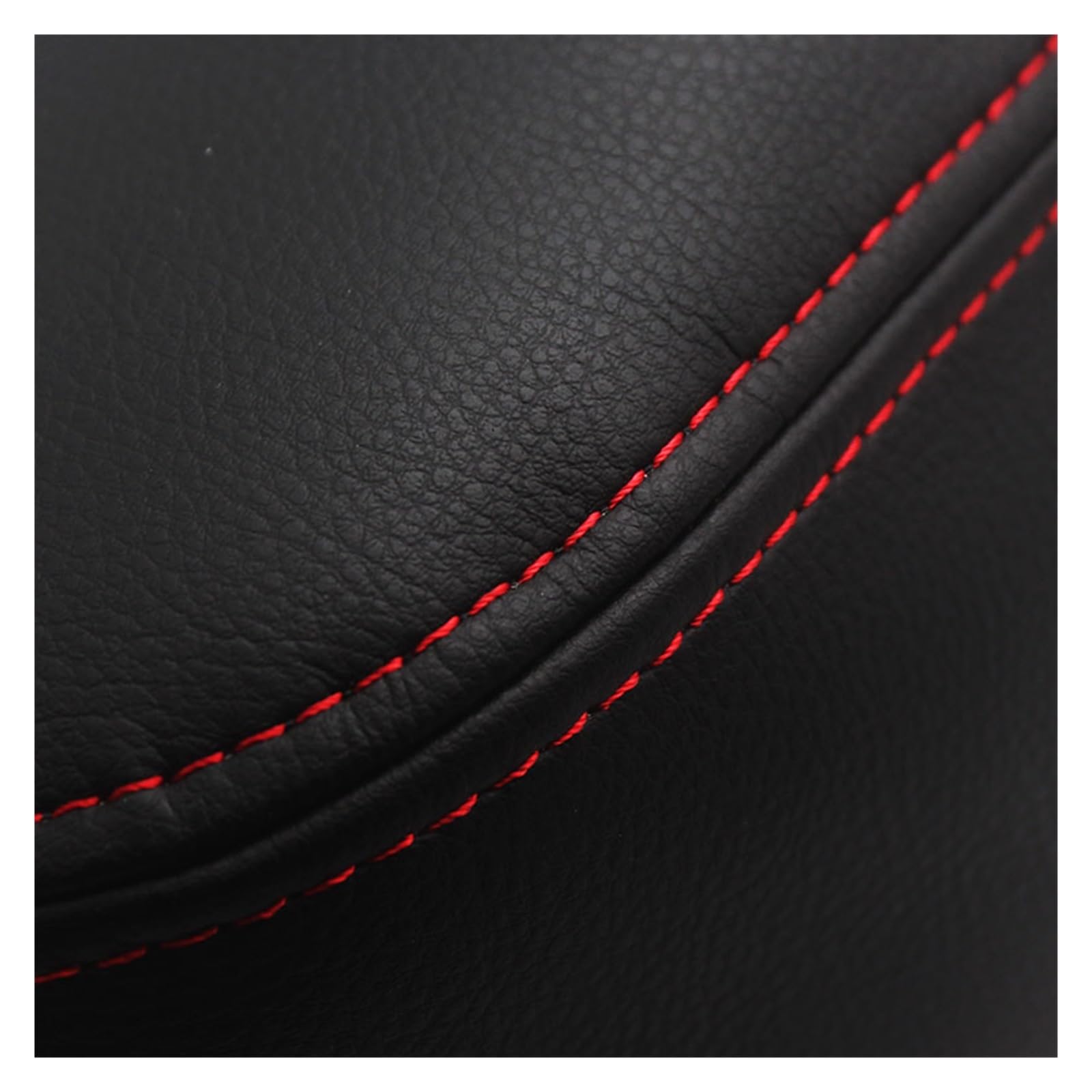 Auto Innenraum Für Land Für Rover Für Range Für Rover Sport 2006-2011 2012 2013 Auto Mikrofaser Leder Interior Center Armlehne Box Abdeckung Aufkleber Trim Auto Zierleisten Innen(Black red line) von ZHANFEIS