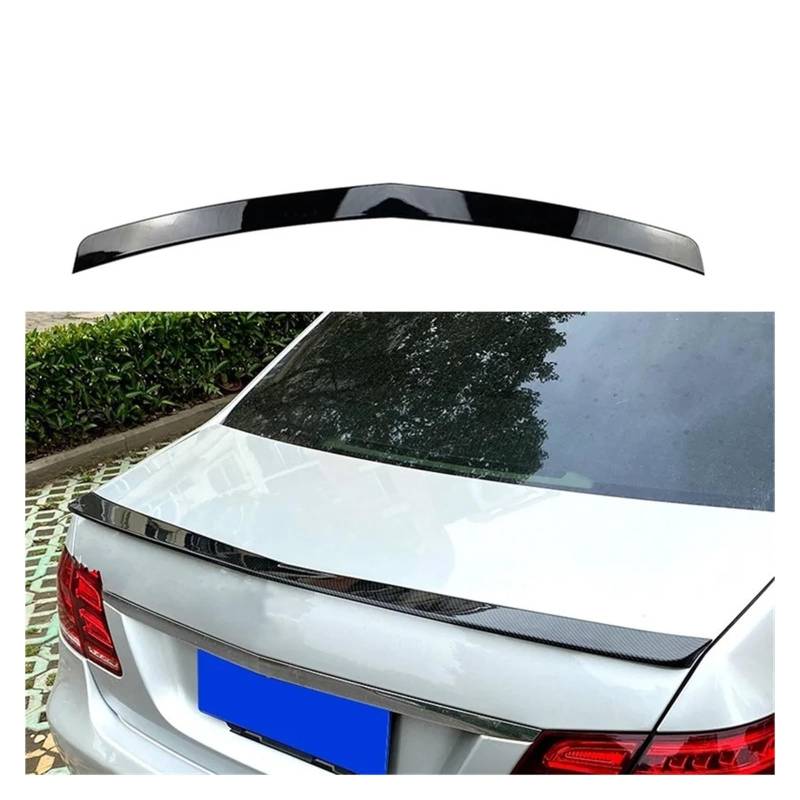 Heckspoiler Lippe Für Benz E-Klasse W212 E200 E260 2010 2011 2012 2013 2014 2015 2016 Heckspoiler Heckspoiler Heckspoiler Flügel Aufkleber Tails Auto Kofferraum Spoiler(Gloss Black) von ZHANFEIS