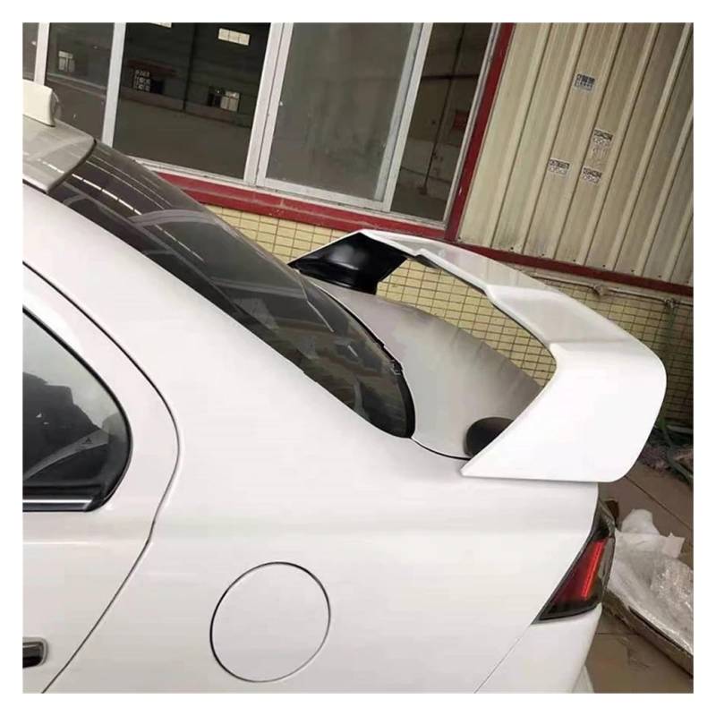 Heckspoiler Lippe Für Für Lancer Für EVO 2008 2009 2010 2011 2012 2013 2014 2015 ABS Auto Schwanz Flügel Dekoration Hinten Stamm Spoiler Flügel Auto Kofferraum Spoiler(Weiß) von ZHANFEIS