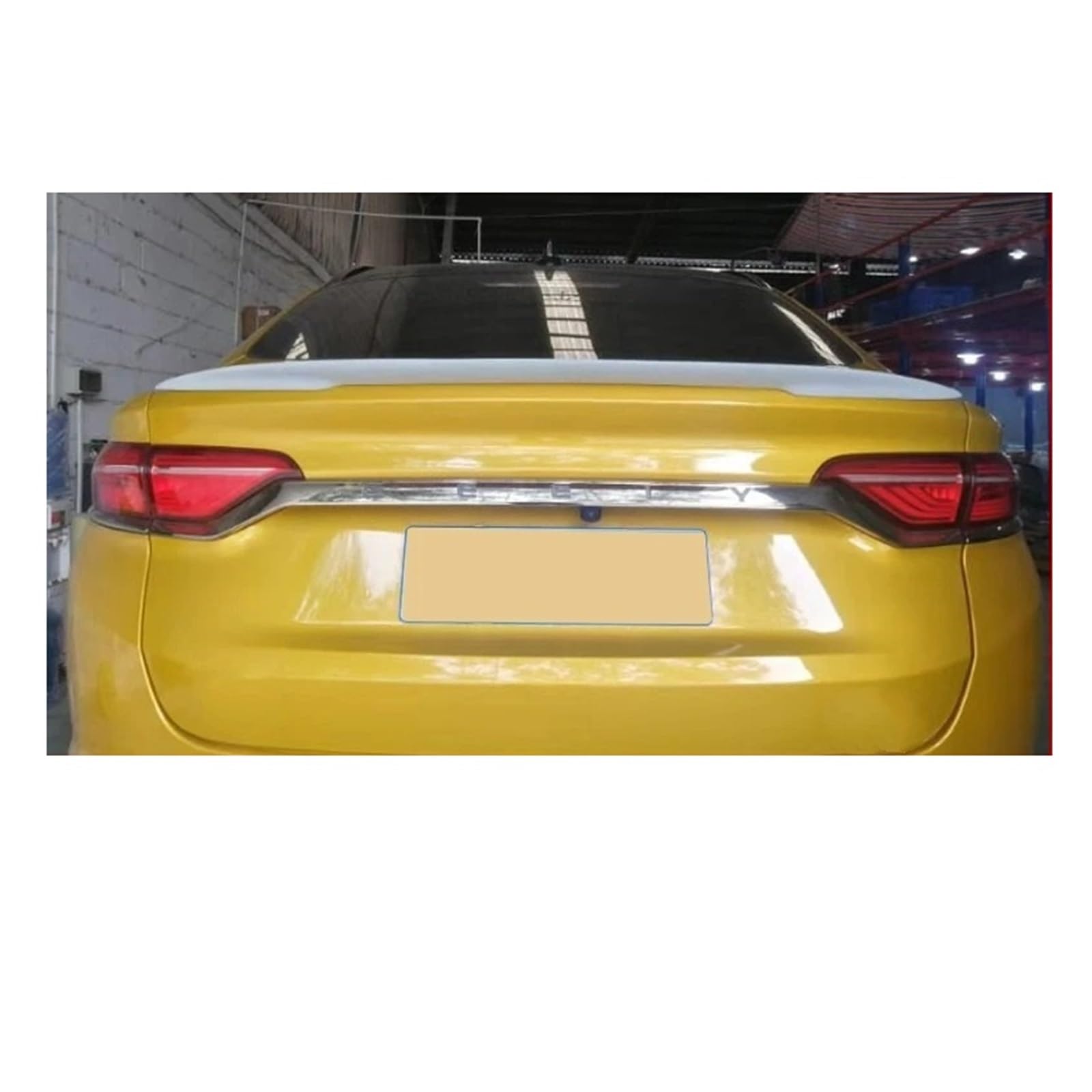 Heckspoiler Lippe Für Geely Für Tugella Für Xingyue FY11 2019 2020 2021 2022 Auto Spoiler Flügel Ducktail Lip Styling Hinten Stamm Spoiler Auto Kofferraum Spoiler(Unpainted) von ZHANFEIS