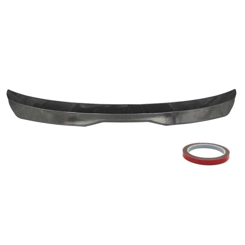 Heckspoiler Lippe Heckspoilerlippe für Schrägheck, Universal-Autospoiler, Heckspoilerlippe für Schrägheck, ABS-Dekorationsstreifen, passend für Schrägheckautos Auto Kofferraum Spoiler(Carbon Pattern) von ZHANFEIS