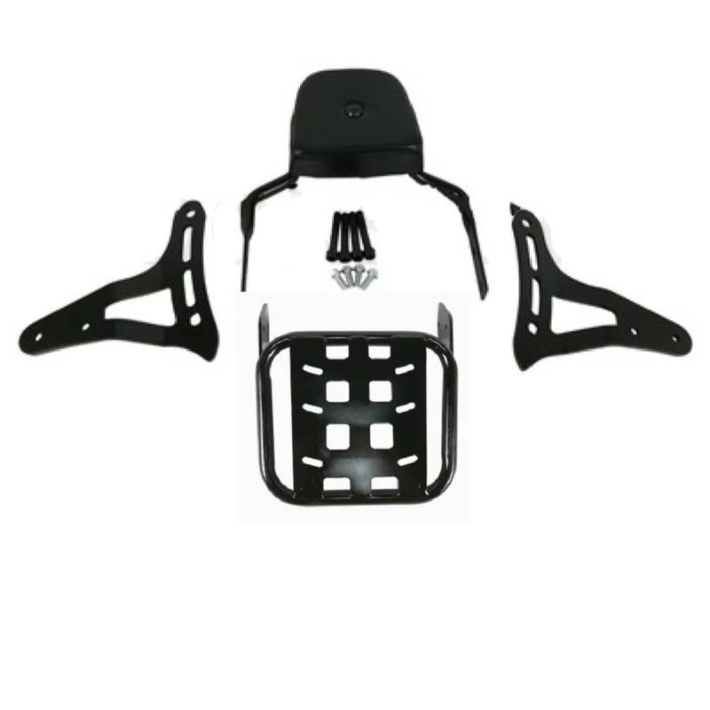 Motorrad-Gepäckträger Hinten Für Benelli Für Imperiale 400 Hinten Seite Sattel Tasche Box Motorrad Gepäck Rack Träger Heckgepäckträger(Luggage Rack with ba) von ZHANFEIS