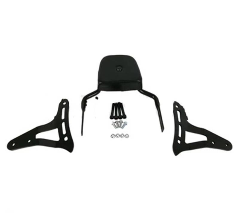 Motorrad-Gepäckträger Hinten Für Benelli Für Imperiale 400 Hinten Seite Sattel Tasche Box Motorrad Gepäck Rack Träger Heckgepäckträger(Rear backrest) von ZHANFEIS