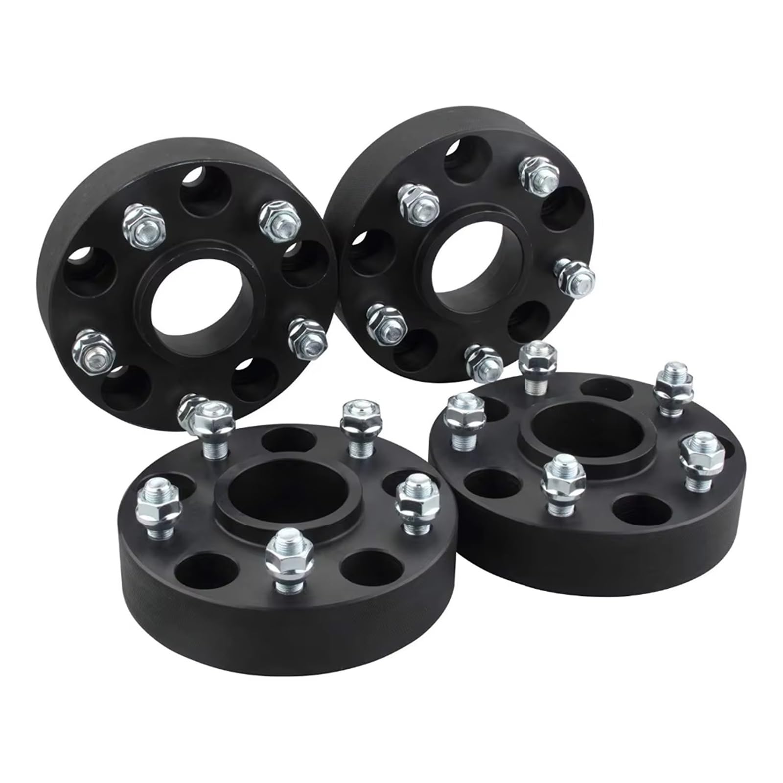 Spurverbreiterung Für Jeep Für Wrangler JK 4 Stück Hubcentric 1,25 "(30mm) 5 Lug Rad Spacer 5x114,3mm Zu 5x4,5 Spürverbreiterungsatz von ZHANFEIS