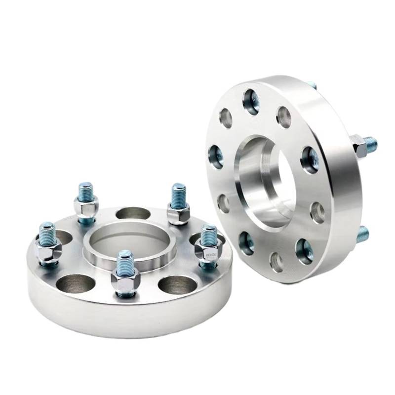 Spurverbreiterung Für Volvo 15/20/25/30/40 Mm 2 Stück PCD 5x108 CB 63,4 Oder 60,1 Mm Aluminium-Radabstandshalter-Adapter 5 Lug Geeignet Spürverbreiterungsatz(2Pieces 20mm CB 63.4) von ZHANFEIS