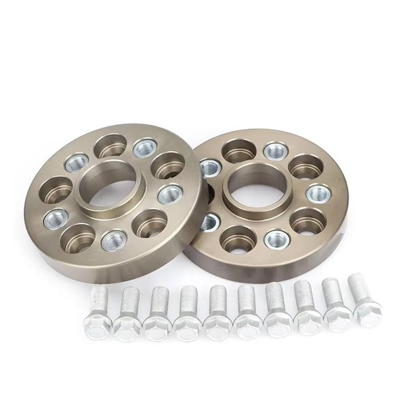 Spurverbreiterung Für X6 F01 F02 F03 F04 F06 F07 F10 F11 F12 2 Stück 25/30/30mm 7075 Aluminium Legierung Rad Adapter Spacer PCD 5x120 CB = 72,56mm Spürverbreiterungsatz(2Piece 30MM) von ZHANFEIS