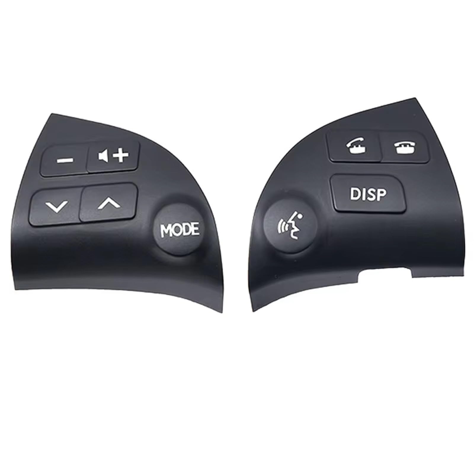 ZHANFEIS Lenkradtastenschalter Für Toyota Für Lexus ES350 2006-2012 84250-33190 Auto Multifunktionale Bluetooth Lautsprecher Taste Schalter Schalter Lenkradsteuerung(Grey High) von ZHANFEIS