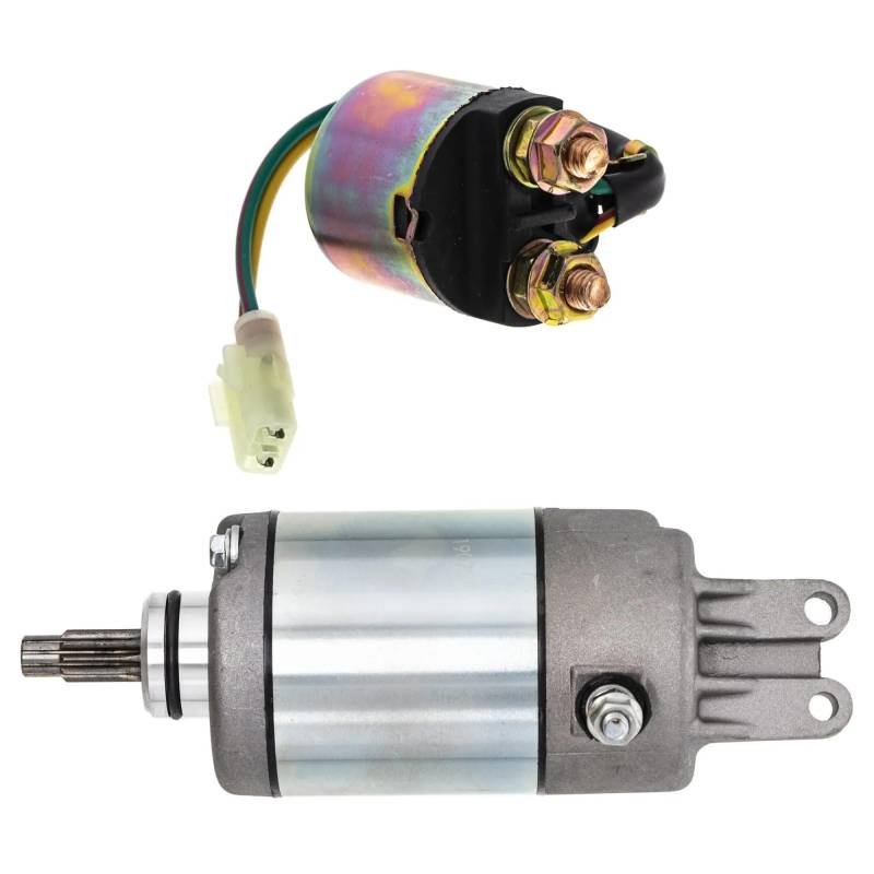 ZHANFEIS Starter Anlasser Für Foreman 500 450 Für FourTrax 400 35850-HM7-000 31200-HM7-A41 Für ATV Starter Motor Magnet Kit Startermotor von ZHANFEIS