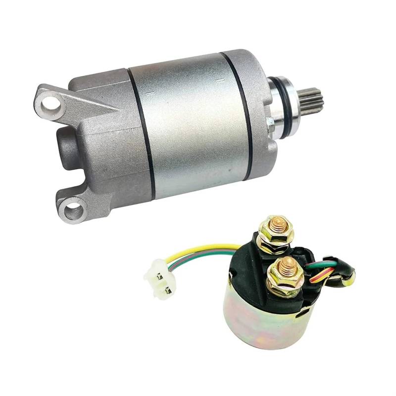 ZHANFEIS Starter Anlasser Für TRX450ER Für ATV 2006-2014 31200-HP1-601 18922 SMU0405 Starter Motor & Magnet Relais Startermotor von ZHANFEIS