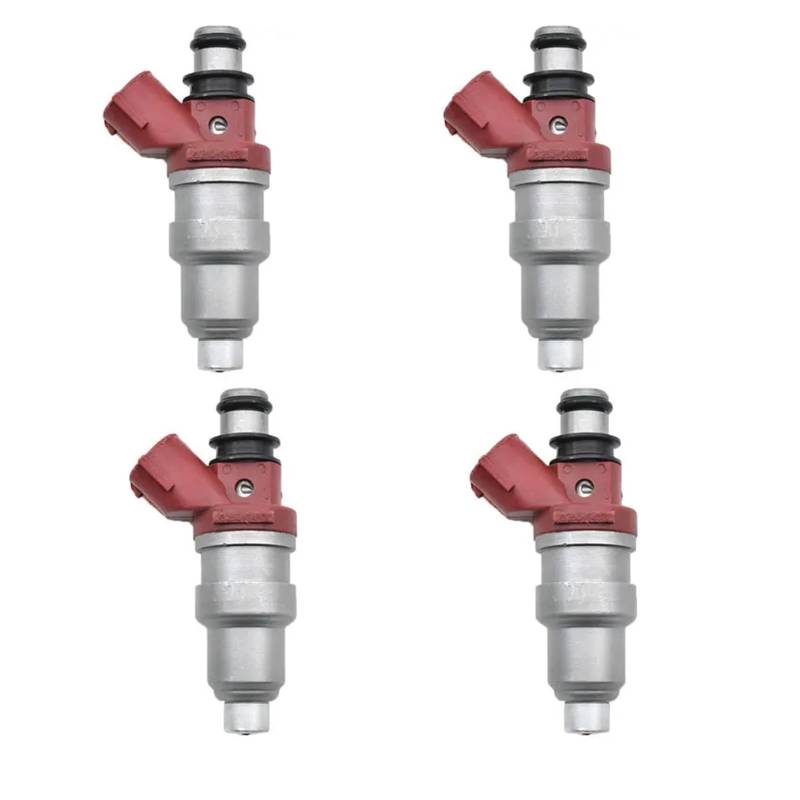 4pcs/Lot Fuel Injector Nozzle Compatible for Toyota Camry Vista 1.8 4SFE SXS11 ST190 Engine 23250-74130 2325074130 2320974130 von ZHANGAILINGBI