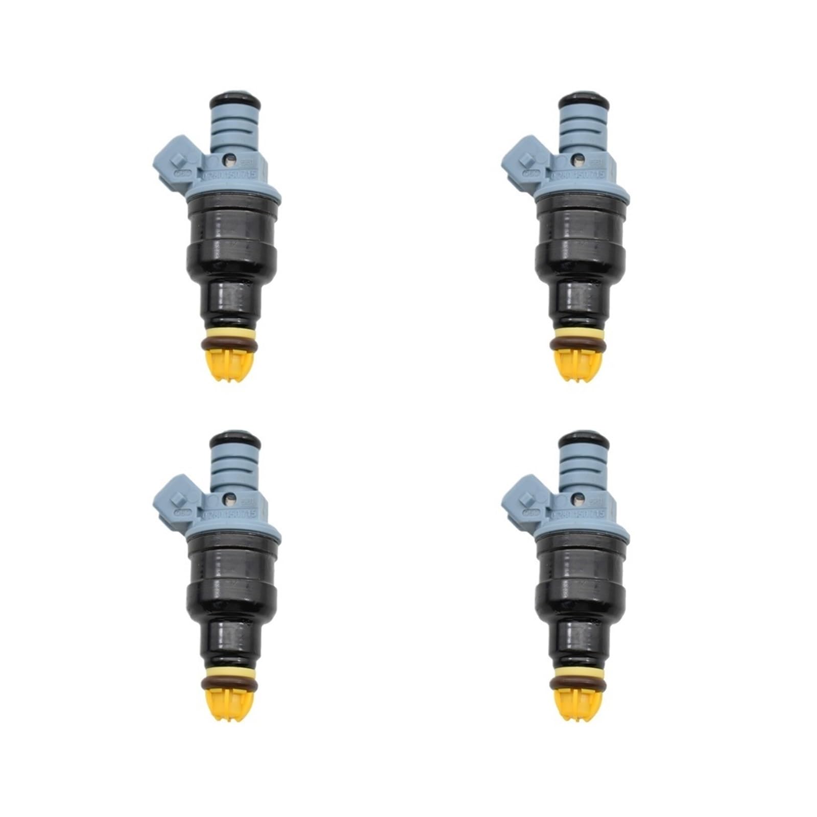 4pcs/Lot Fuel Injectors 0280150715 1734776 Compatible for BMW 325I 1987~1991 325IS 1989~1990 325IX 1988~1991 525I 1989~1990 2.5L L6 von ZHANGAILINGBI