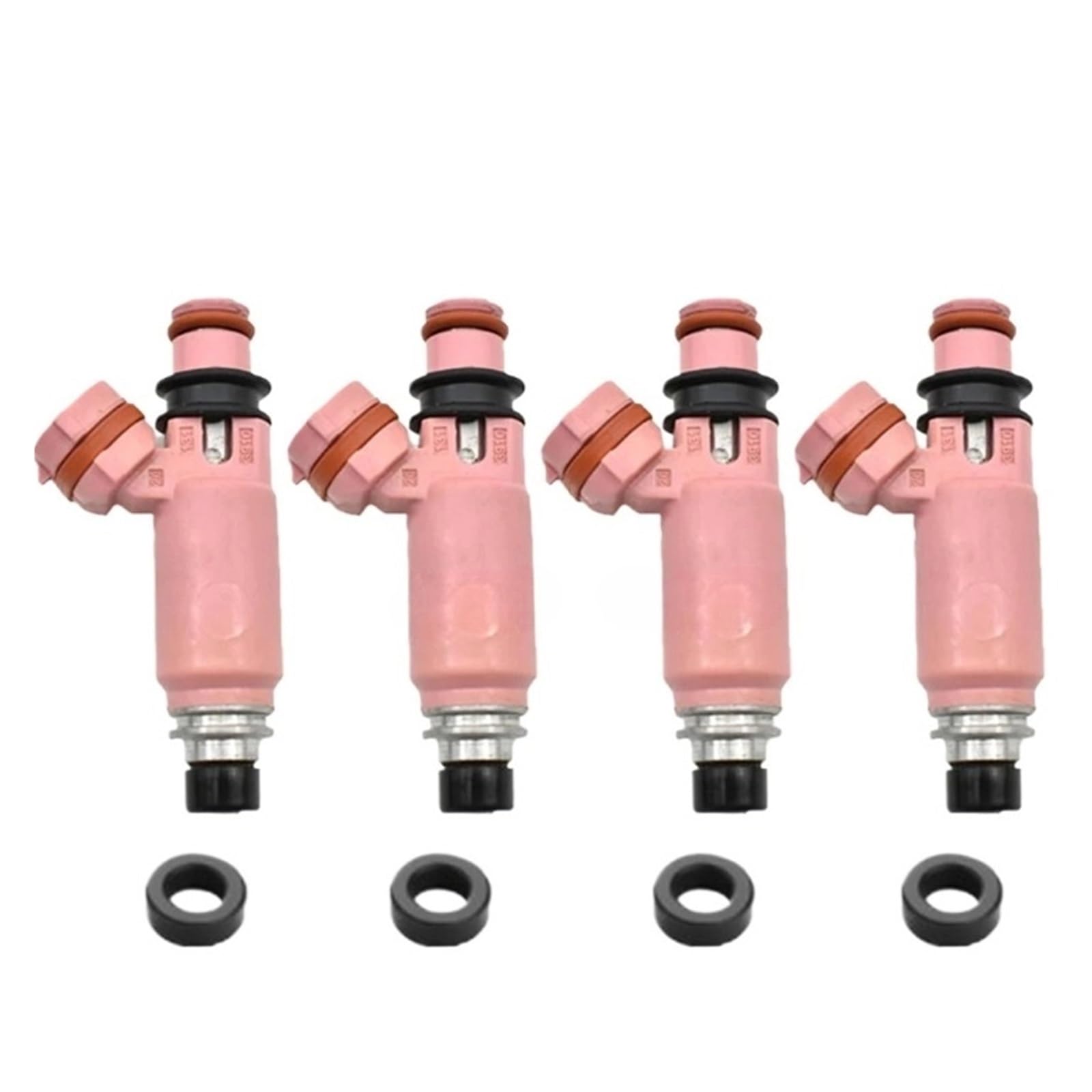 4pcs/Lot Fuel Injectors Pink 16611-AA370 16611-AA510 560cc Compatible for Subaru Forester Impreza Liberty Compatible for Legacy STI WRX 195500-3910 von ZHANGAILINGBI