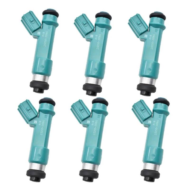 6PCS/Lot Fuel Injector 23209-39075 Compatible for Toyota 4Runner FJ Cruiser Tacoma Tundra 23250-31060 2325039075 23209-39075 von ZHANGAILINGBI