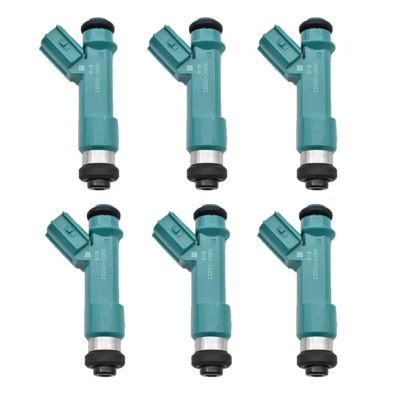 6PCS/Lot Fuel Injector Nozzle 23250-39075 23209-39075 23250-31060 Compatible for Toyota FJ Cruiser FORTUNER Land Cruiser Prado HILUX von ZHANGAILINGBI