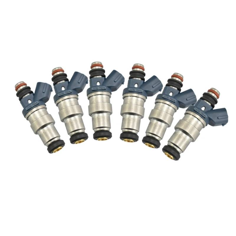 6PCS/Lot Fuel Injector Nozzle 23250-75040 23209-75040 Compatible for Toyota Tacoma 2.4L L4 Hilux RZN148 RZN168 2RZFE von ZHANGAILINGBI