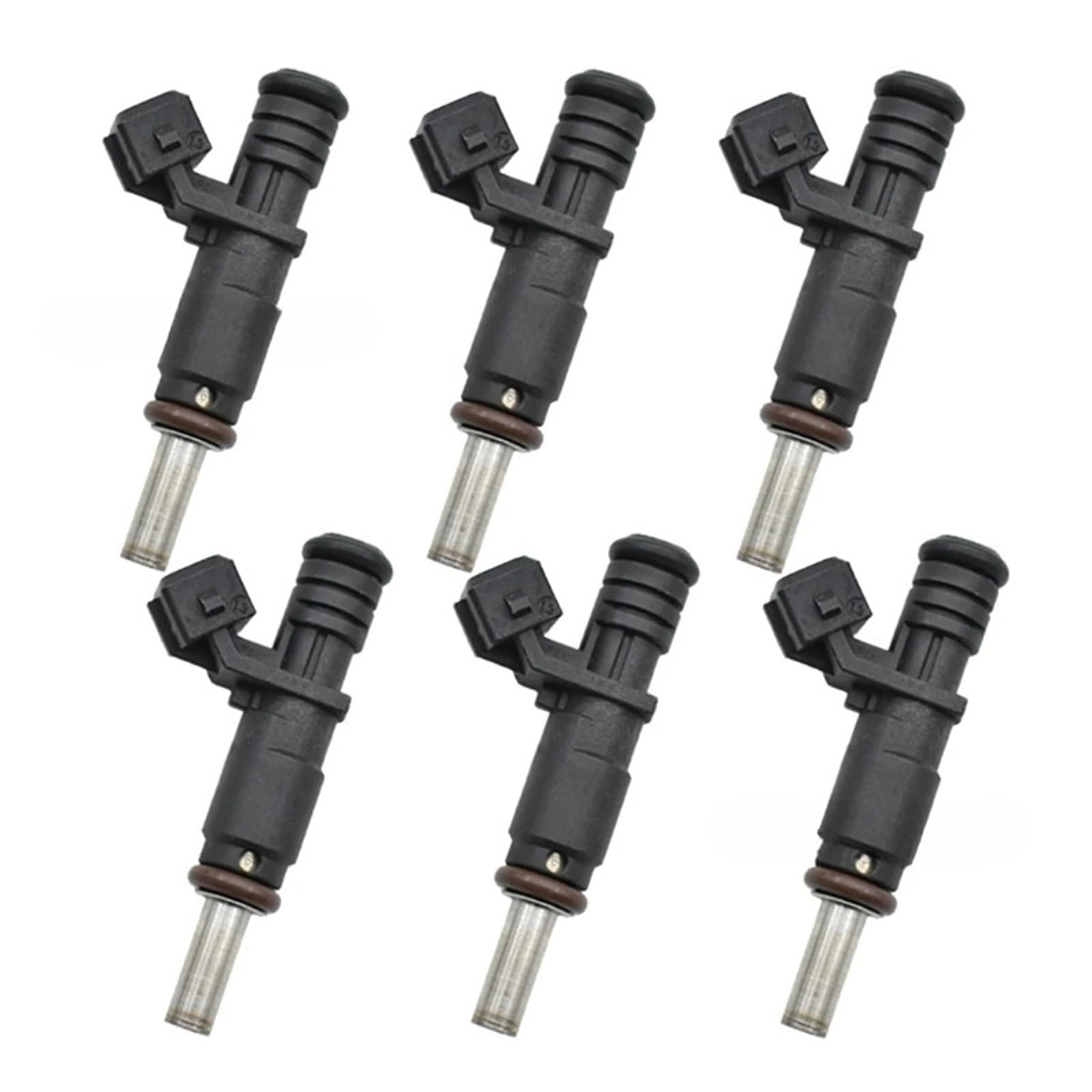 6PCS Fuel Injector Nozzle 13537531634 7531634 Compatible for BMW E87 E90 E91 E60 E61 E63 E65 E83 E85 N52 3.0L L6 2007-2013 von ZHANGAILINGBI