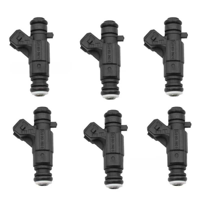 6X Fuel Injectors 0280156072 Compatible for Mercedes-Benz E55 CL55 S55 AMG 03~06 CLS55 2006 SL55 03~08 G55 05~10 5.4L 5.5L V8 von ZHANGAILINGBI