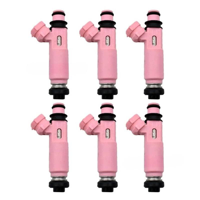 6pcs/Lot 195500-4140 1955004140 Fuel Injector Nozzle Compatible for Mitsubishi Pajero Sport 6G72 3.0 V6 von ZHANGAILINGBI