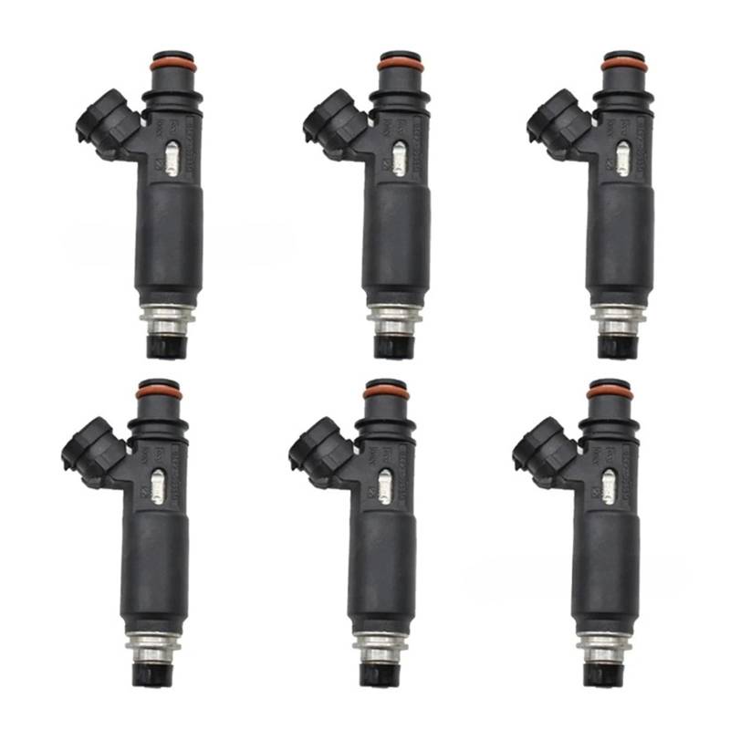 6pcs/Lot Fuel Injector Nozzle MR578878 195500-4370 1955004370 Compatible for Mitsubishi Montero 3.8L 2003-2006 von ZHANGAILINGBI