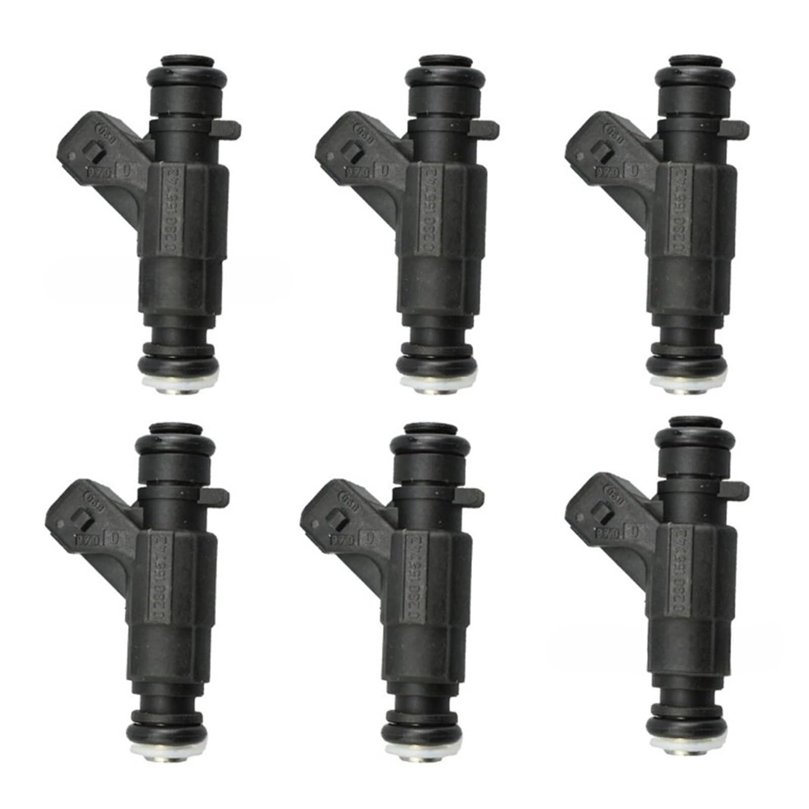 6pcs/Lot Fuel Injectors Nozzle 1120780049 0280155742 Compatible for Mercedes Benz ML 320 2.8L 3.2L V6 von ZHANGAILINGBI