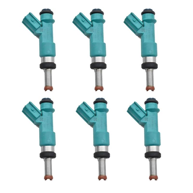 6pcs/Lot Original Fuel Injector Nozzle 23250-31090 2320931090 FJ1084/763 4G1980 4G2264 Compatible for Lexus Compatible for Toyota von ZHANGAILINGBI