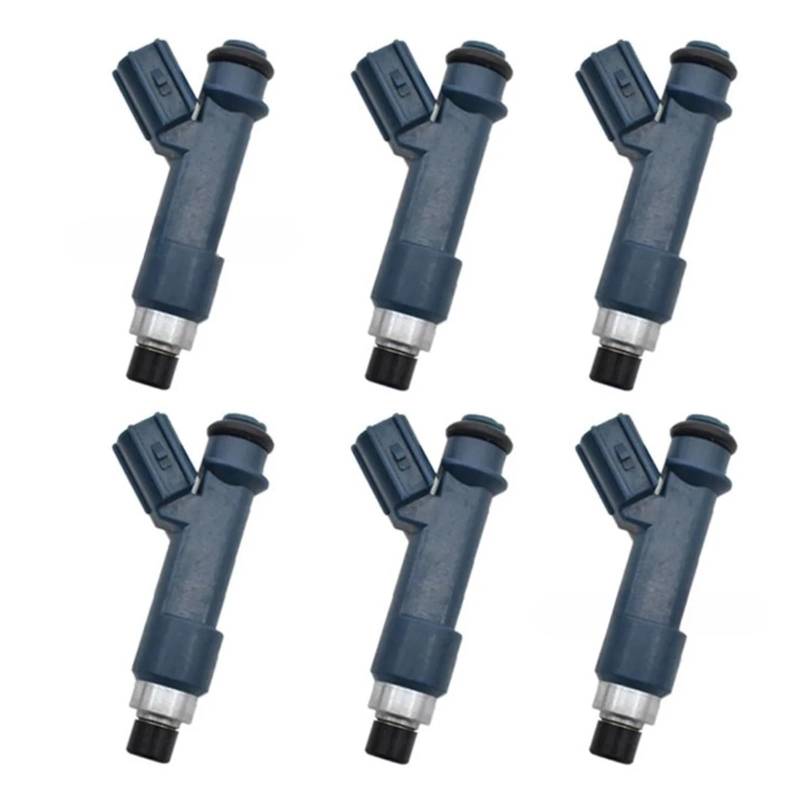 6pcs/Set Fuel Injector Nozzle Compatible for Toyota 4Runner Tacoma Tundra FJ Cruiser 4.0 23250-0P030 2003-2009 von ZHANGAILINGBI